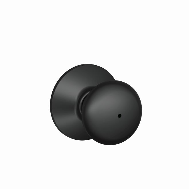 KNOB PASSAGE PLYMOUTH MAT BLK