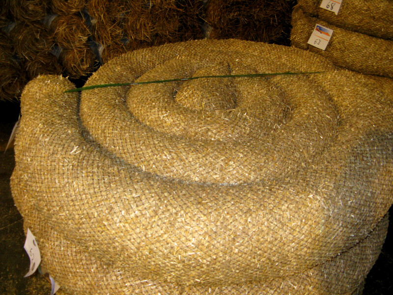 STRAW WATTLE 9\" X 25\'