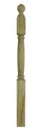 4X4X48 PT COLONIAL NEWEL