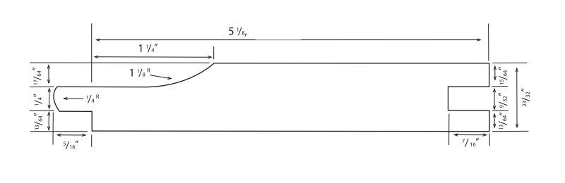 LF 1X6 RL PINE NOVELTY #106